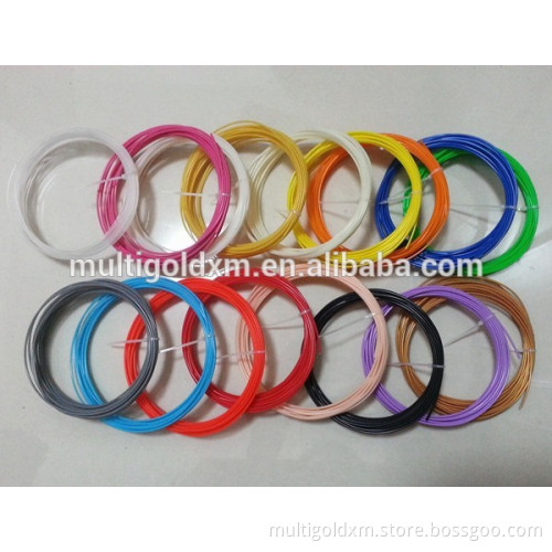 3D Doodling Pack Customized 15 Colors 1.75mm ABS Filament For 3D Pen